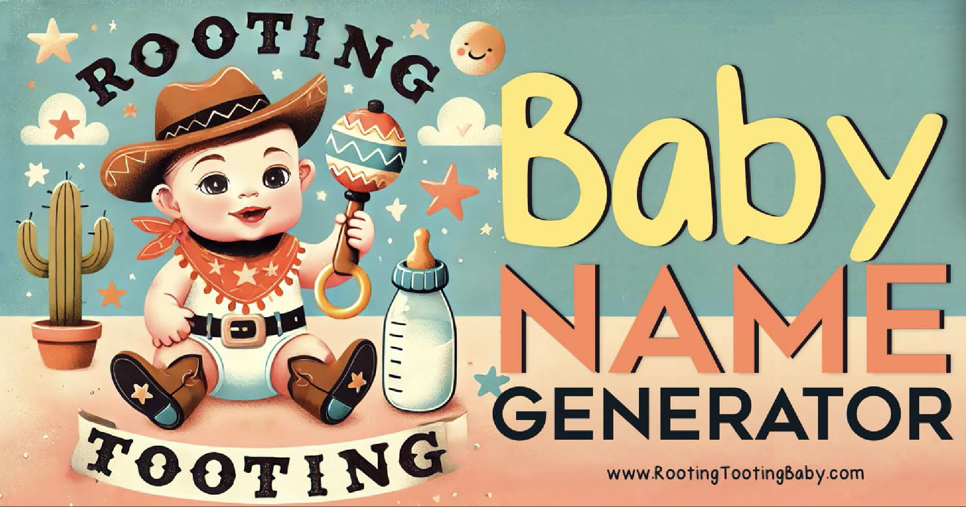 Yew-Haw! Rooting Tooting Baby Name Generator